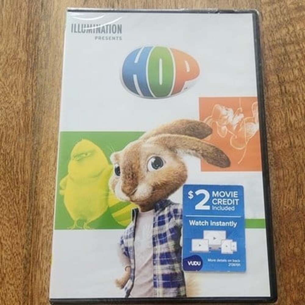 Hop DVD Illumination Presents Universal Family Comedy Brand New Sealed PG VUDU
